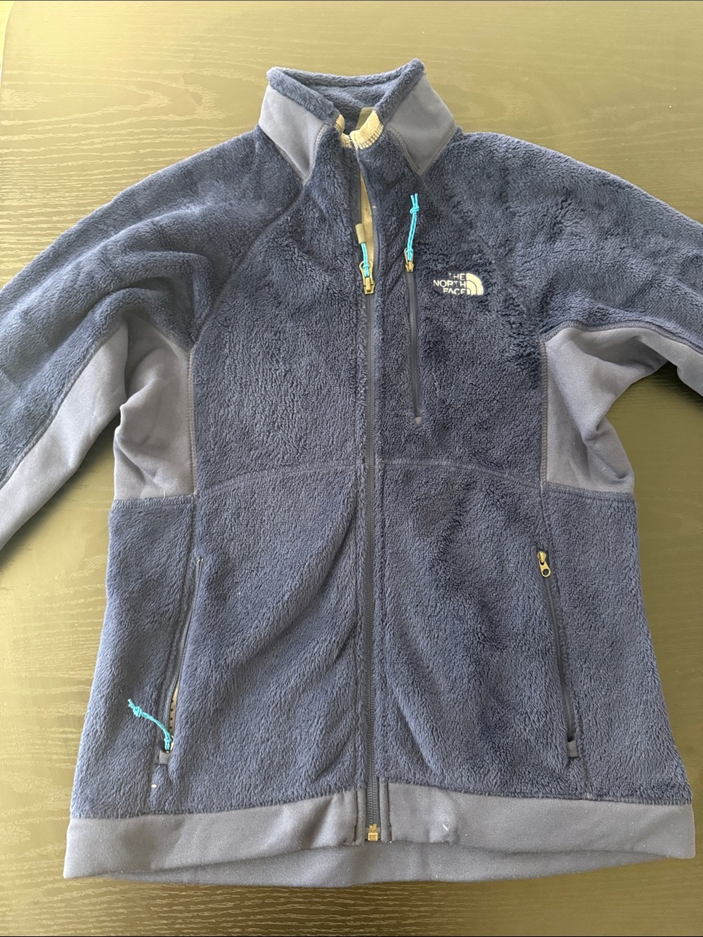 The North Face Woman’s Summit Series Navy Full-Zip Fleece Jacket